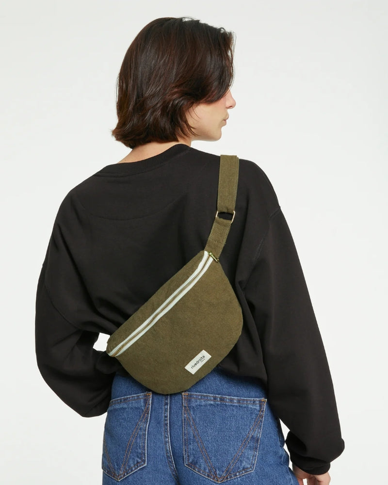 Custine Waist Bag - Military Green [PRE ORDER]