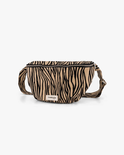 Custine XL Waist Bag - Zebra