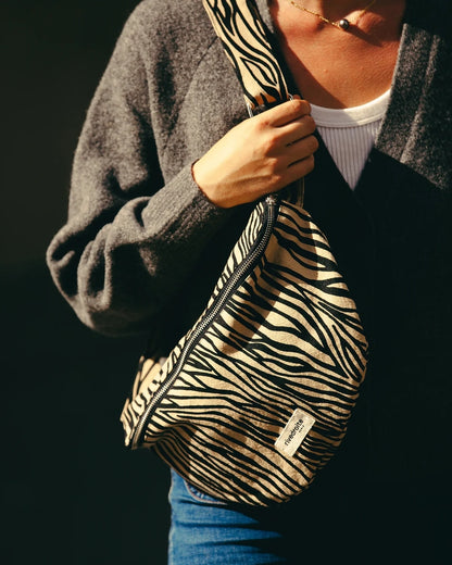 Custine XL Waist Bag - Zebra