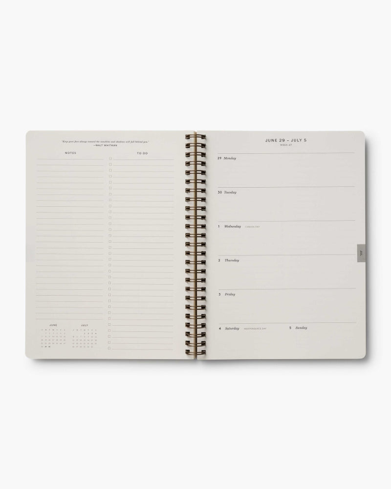 
                      
                        12-Month Softcover Spiral Planner 2026 - Dahlia
                      
                    