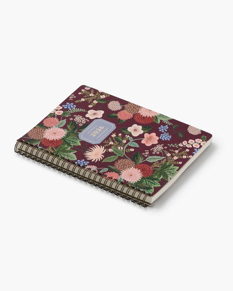 
                      
                        12-Month Softcover Spiral Planner 2026 - Dahlia
                      
                    