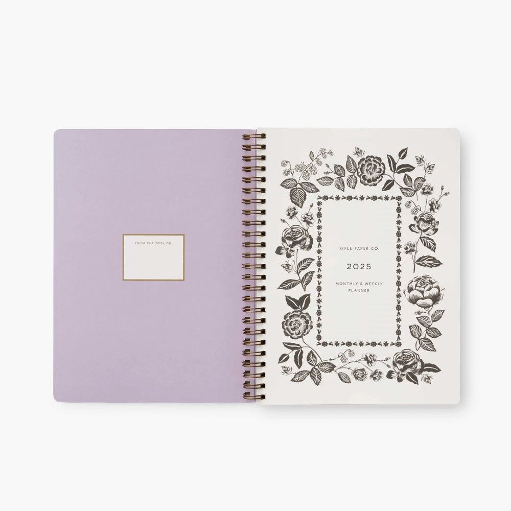 12-Month Softcover Spiral Planner 2025 - Mimi