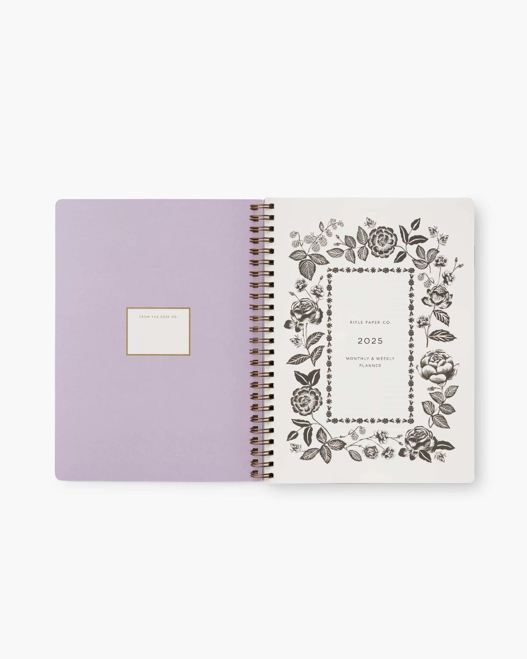 12-Month Softcover Spiral Planner 2025 - Mimi