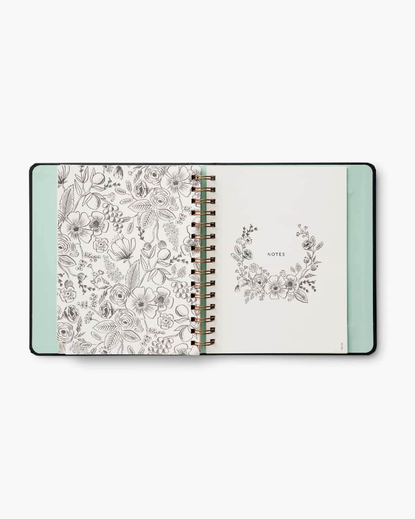 17-Month Covered Planner 2024 - Flores