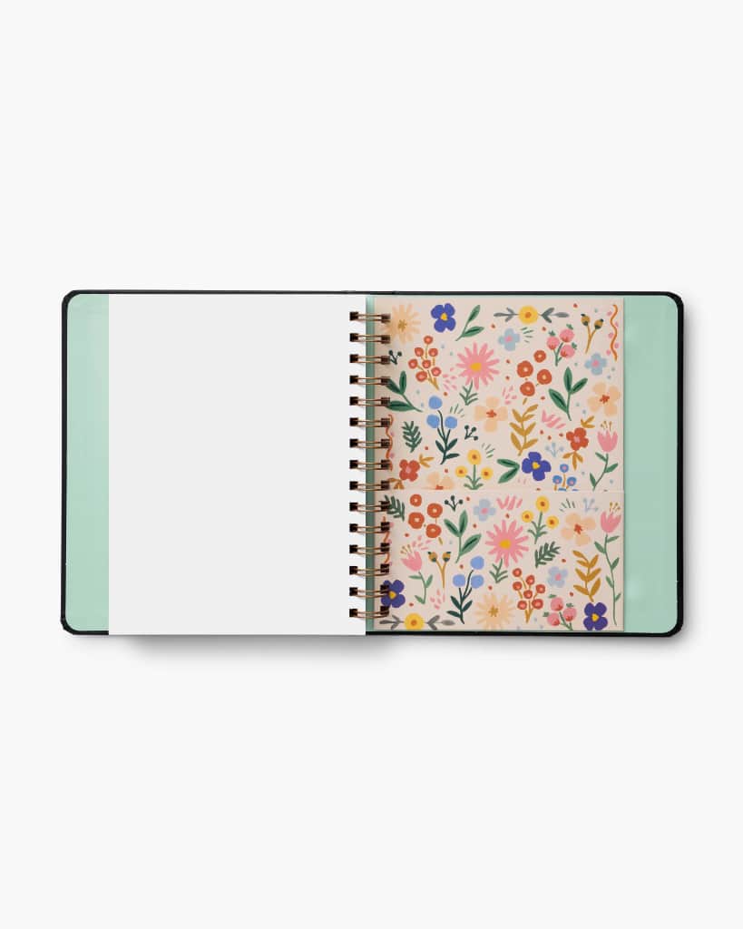 17-Month Covered Planner 2024 - Flores