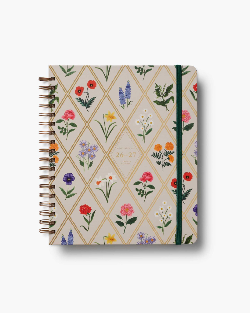 Academic Spiral Planner 2027 - Garden Study
