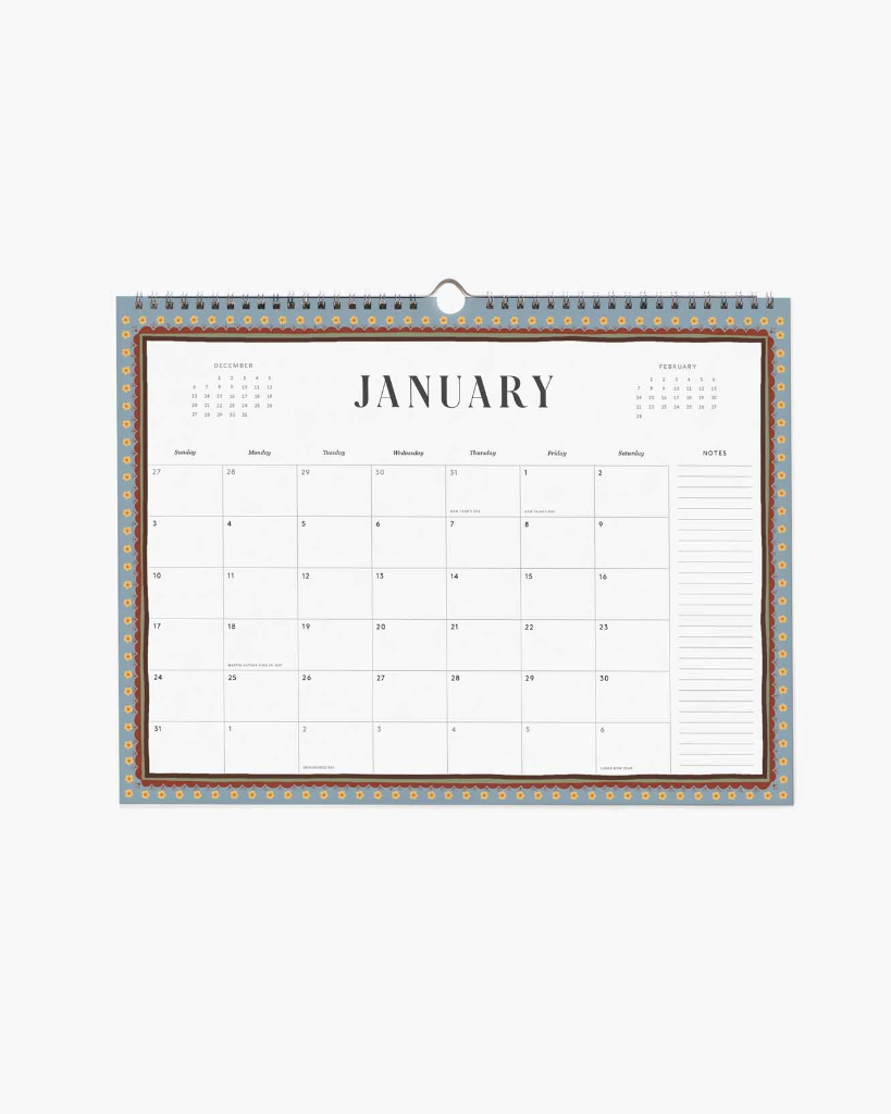 Appointment Calendar 2027 - Paisley [PRE ORDER]