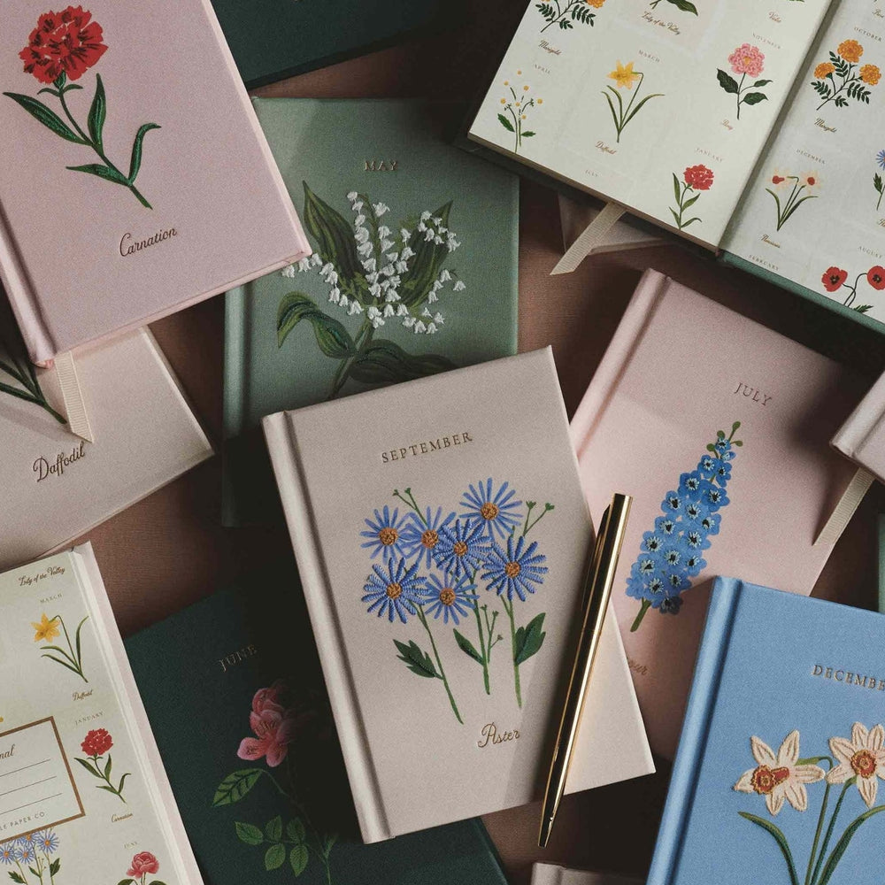 
                      
                        Embroidered Mini Notebook - Birth Month [PRE ORDER]
                      
                    