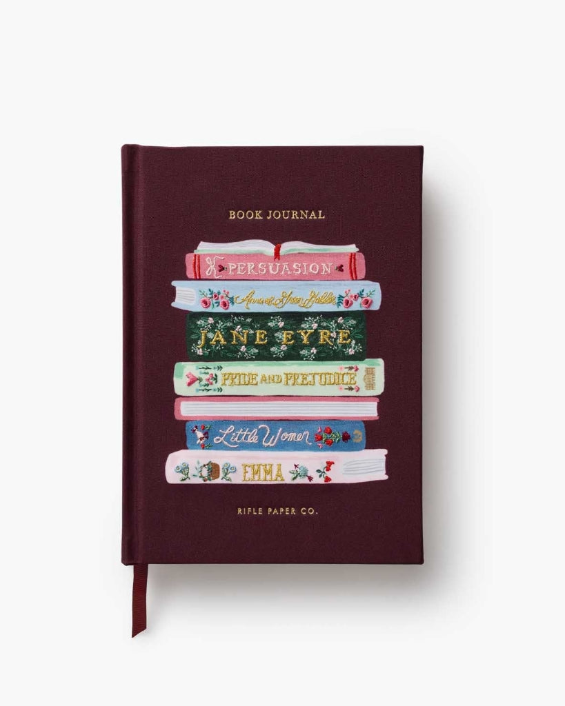 Embroidered Book Journal - Ladies Night Book Club