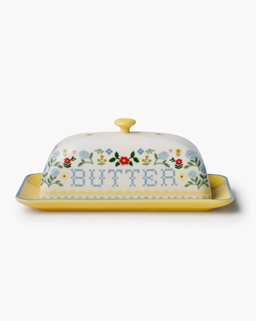 Porcelain Butter Dish - Home Sweet Home [PRE ORDER]