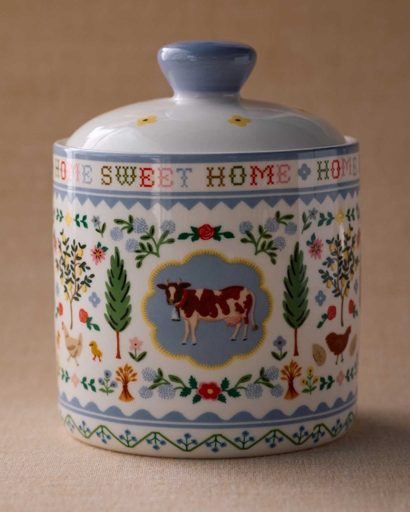 Porcelain Canister - Home Sweet Home [PRE ORDER]