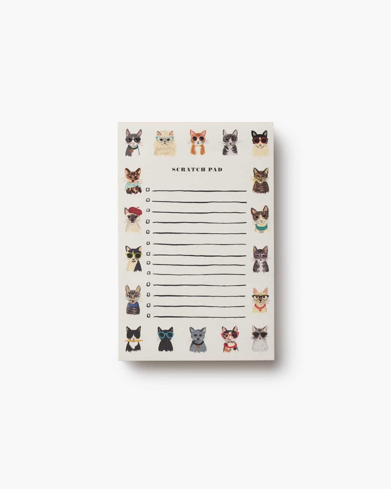 Checklist Notepad - Cool Cats [PRE ORDER]