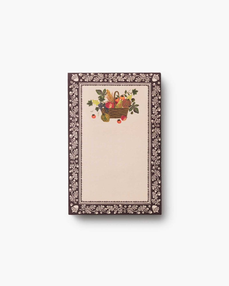 Checklist Notepad - Harvest [PRE ORDER]