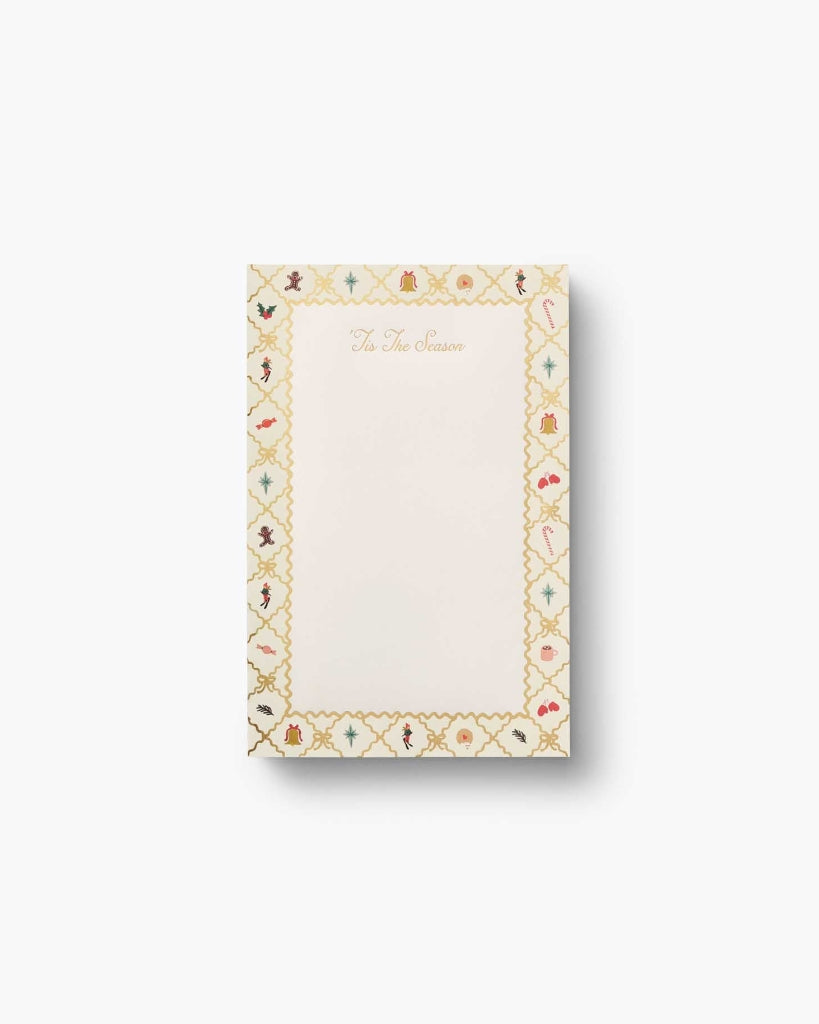 Checklist Notepad - Holiday Argyle [PRE ORDER]