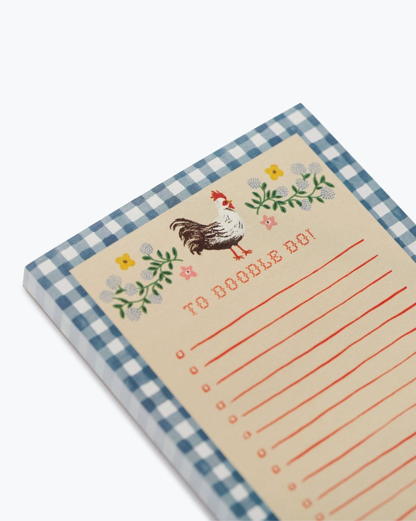 Checklist Notepad - Home Sweet Home