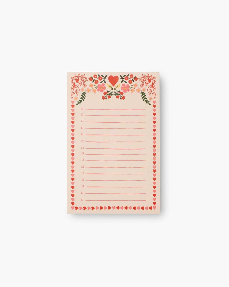Checklist Notepad - Juliet [PRE ORDER]