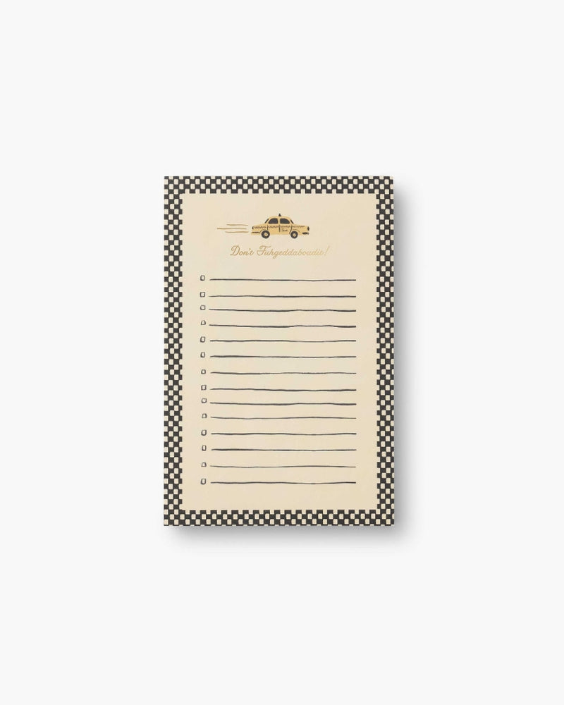 Checklist Notepad - New York [PRE ORDER]