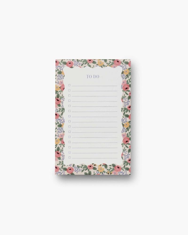 Checklist Notepad - Rosa