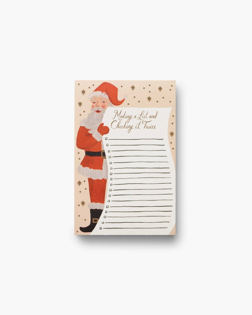 Checklist Notepad - Santa's List [PRE ORDER]