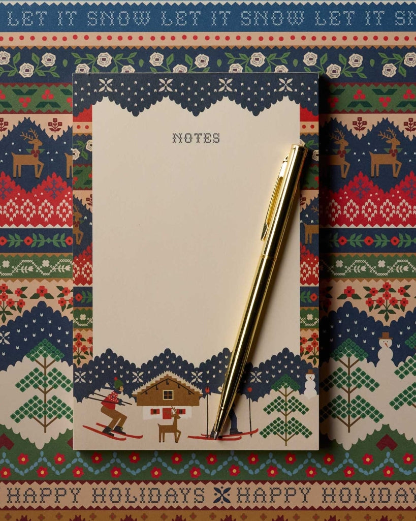 Checklist Notepad - Ski Chalet [PRE ORDER]