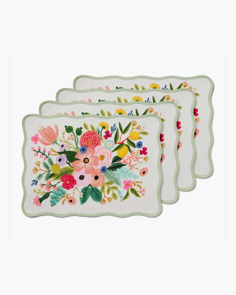 
                      
                        Quilted Cotton Placemats - Garden Party [PRE ORDER]
                      
                    