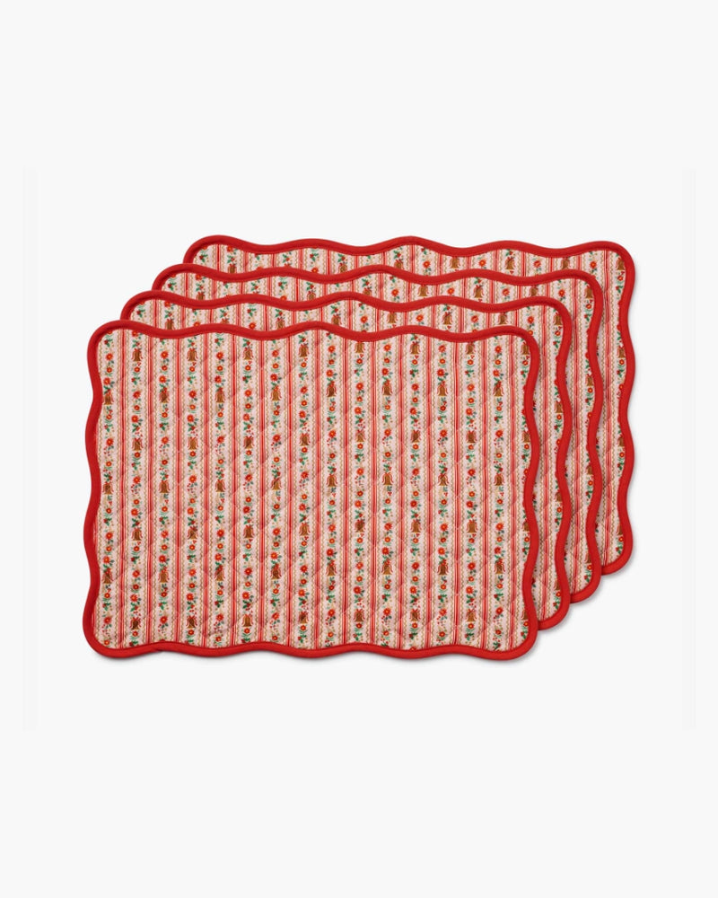
                      
                        Quilted Cotton Placemats - Holly Jolly [PRE ORDER]
                      
                    