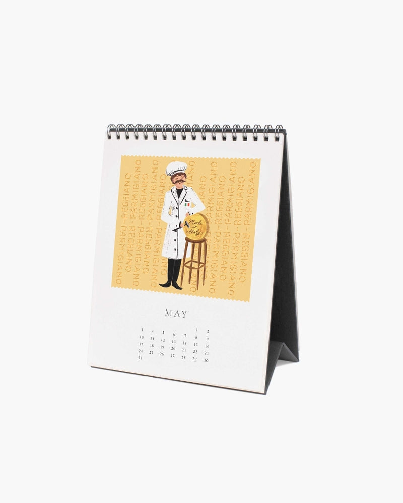 
                      
                        Desk Calendar 2026 - Cheese
                      
                    