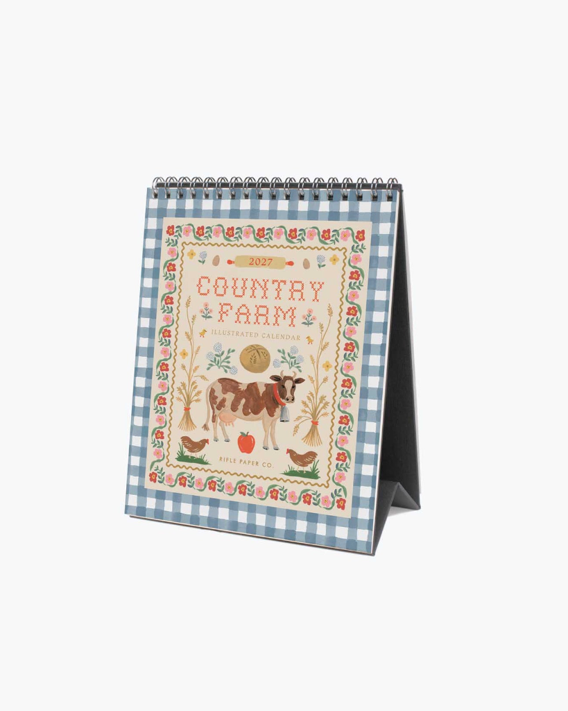 Desk Calendar 2027 - Country Farm [PRE ORDER]