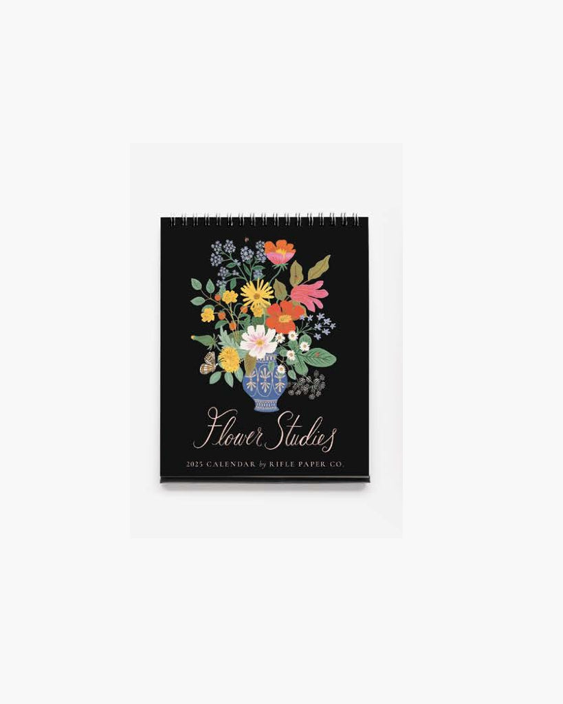 Rifle Paper Co Desk Calendar 2025 Flower Studies A Little Bird Rifle Paper Co Desk Calendar 2025 Flower Studies A Little Bird