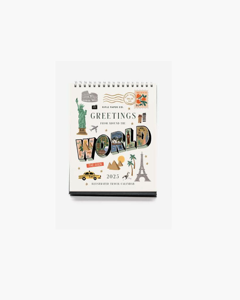 Desk Calendar 2025 - Greetings From Around The World [PRE ORDER]