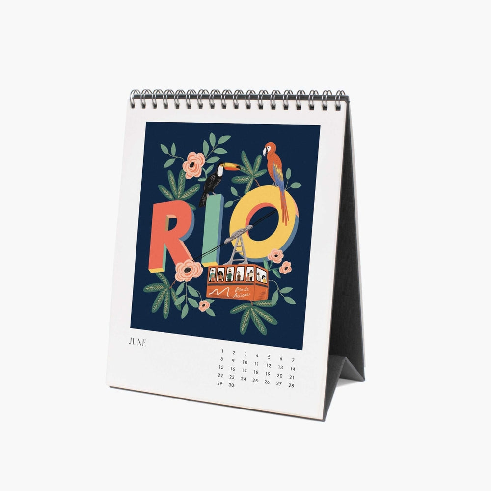 
                      
                        Desk Calendar 2025 - Greetings From Around The World
                      
                    