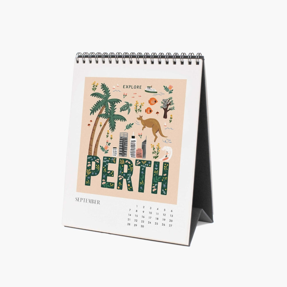 
                      
                        Desk Calendar 2025 - Greetings From Around The World
                      
                    