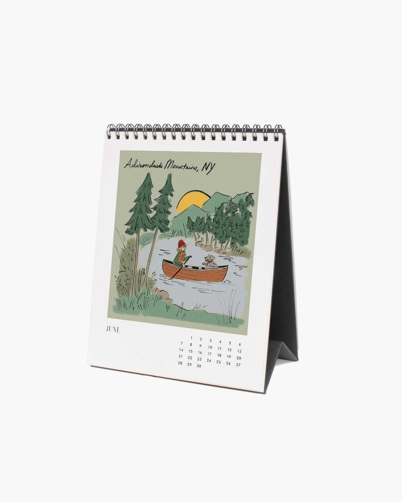 
                      
                        Desk Calendar 2026 - Travel Sketchbook
                      
                    