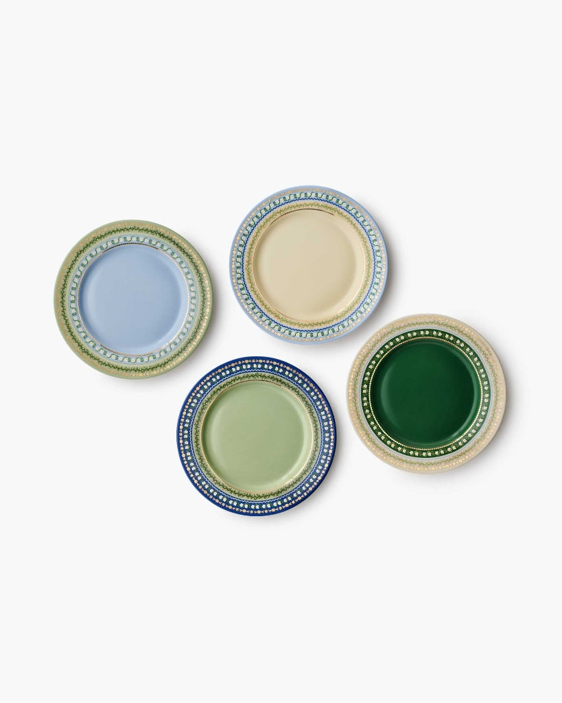 Porcelain Dessert Plate Set - Delphine [PRE ORDER]