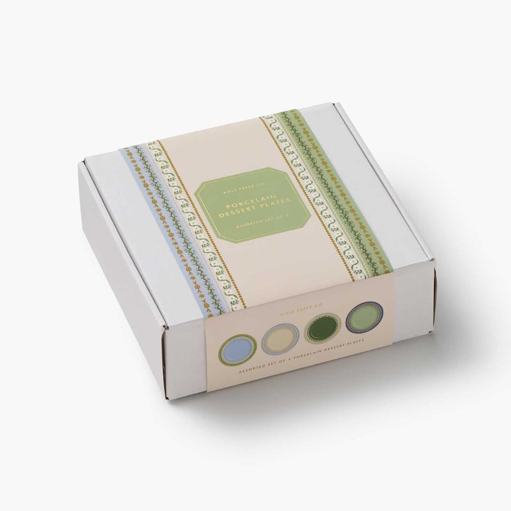 
                      
                        Porcelain Dessert Plate Set - Delphine [PRE ORDER]
                      
                    