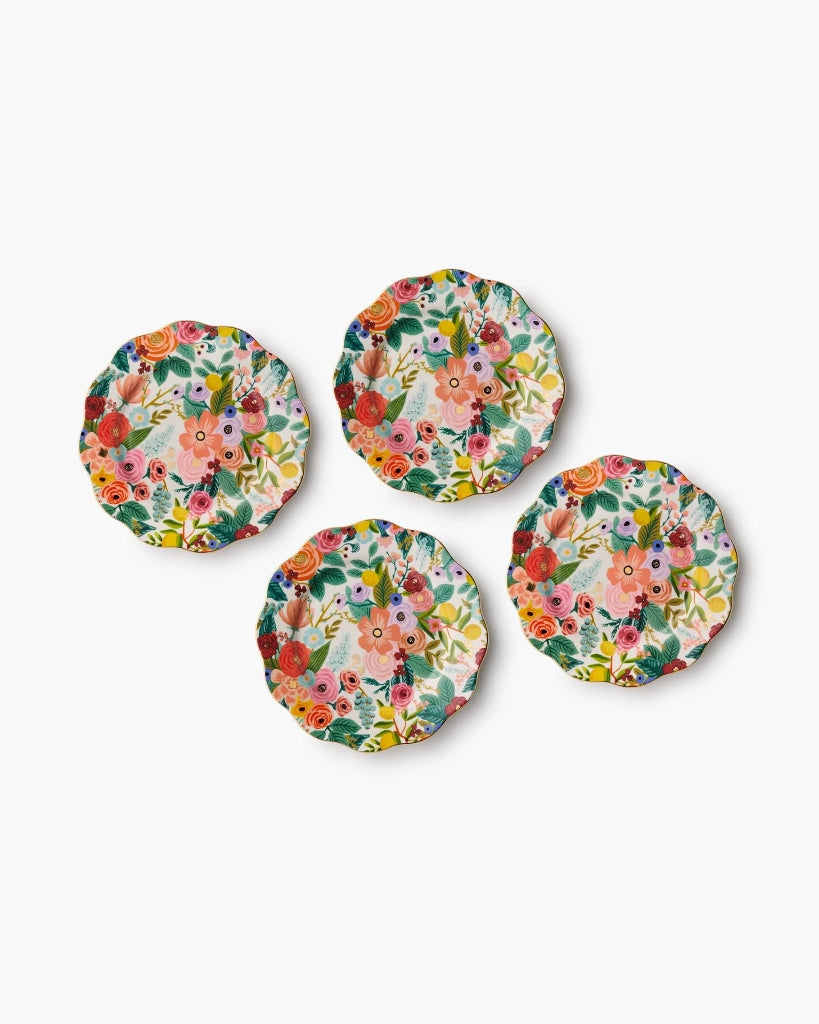 Porcelain Dessert Plate Set - Garden Party [PRE ORDER]