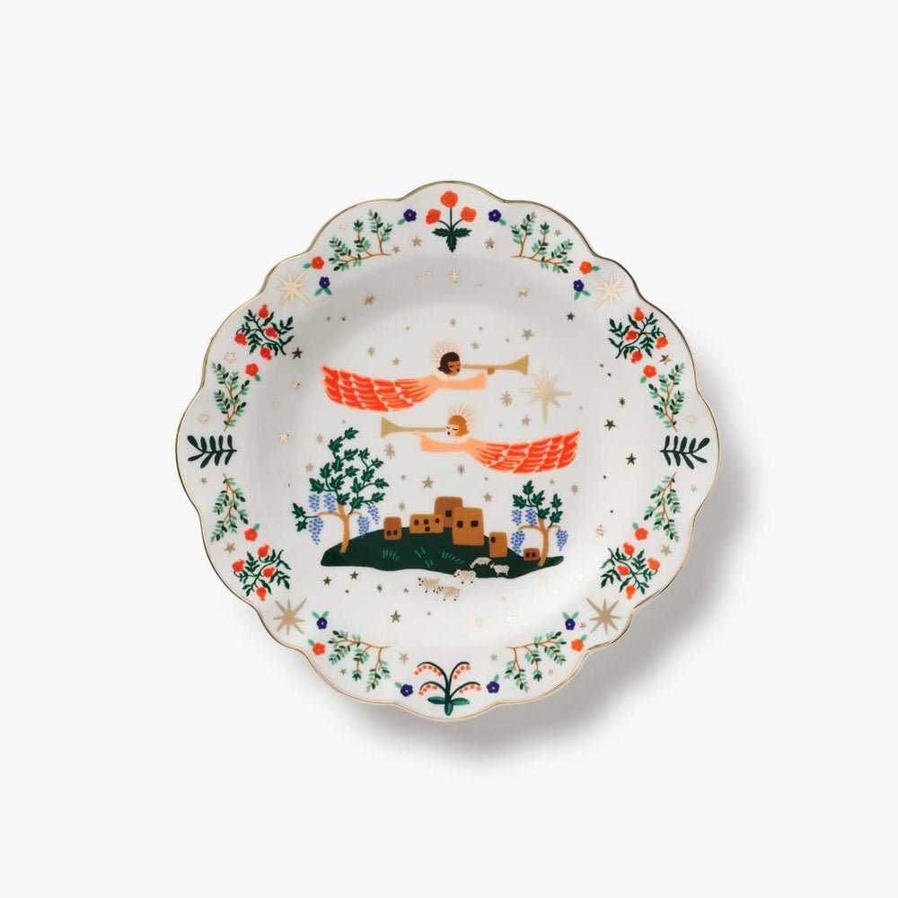 Porcelain Dessert Plate Set - Nativity [PRE ORDER]