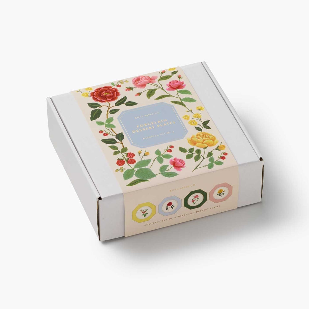 
                      
                        Porcelain Dessert Plate Set - Roses [PRE ORDER]
                      
                    