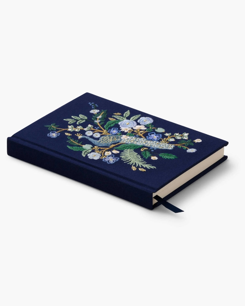 
                      
                        Embroidered Notebook - Peacock
                      
                    