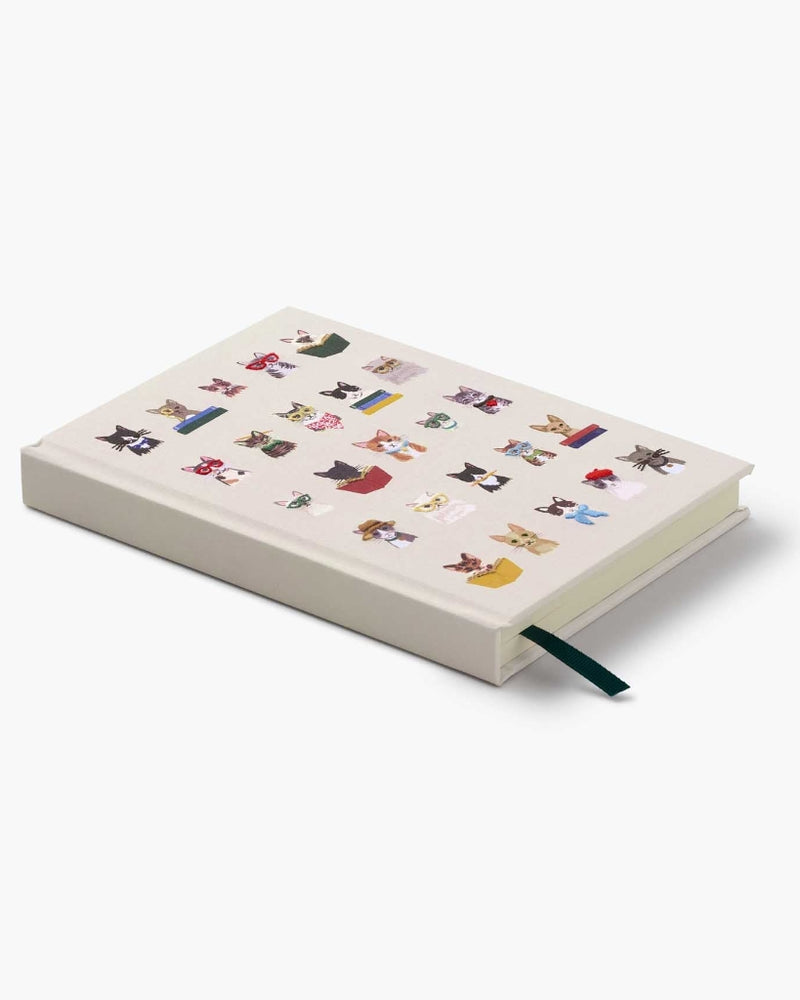 
                      
                        Embroidered Notebook - Studious Cats
                      
                    