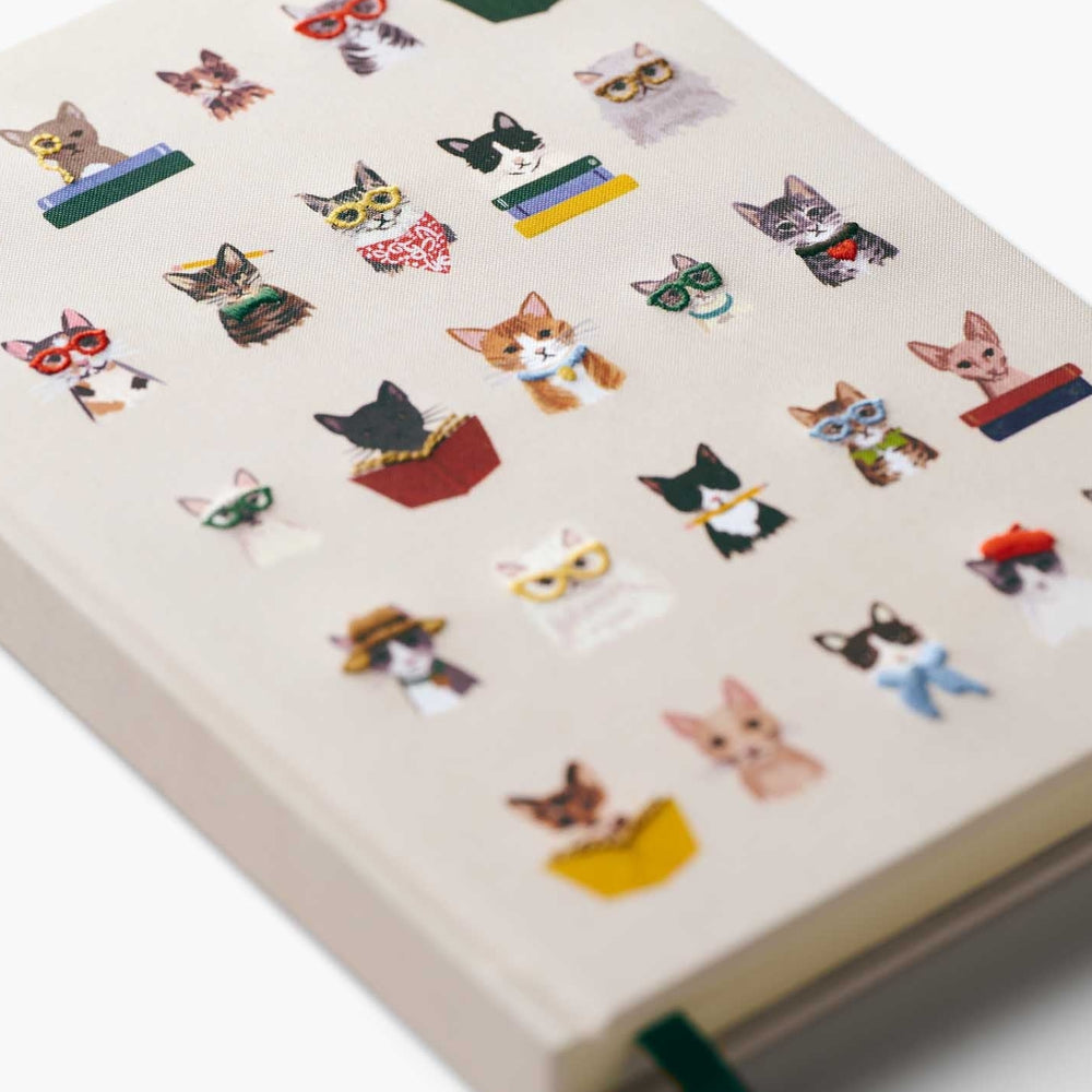 
                      
                        Embroidered Notebook - Studious Cats
                      
                    