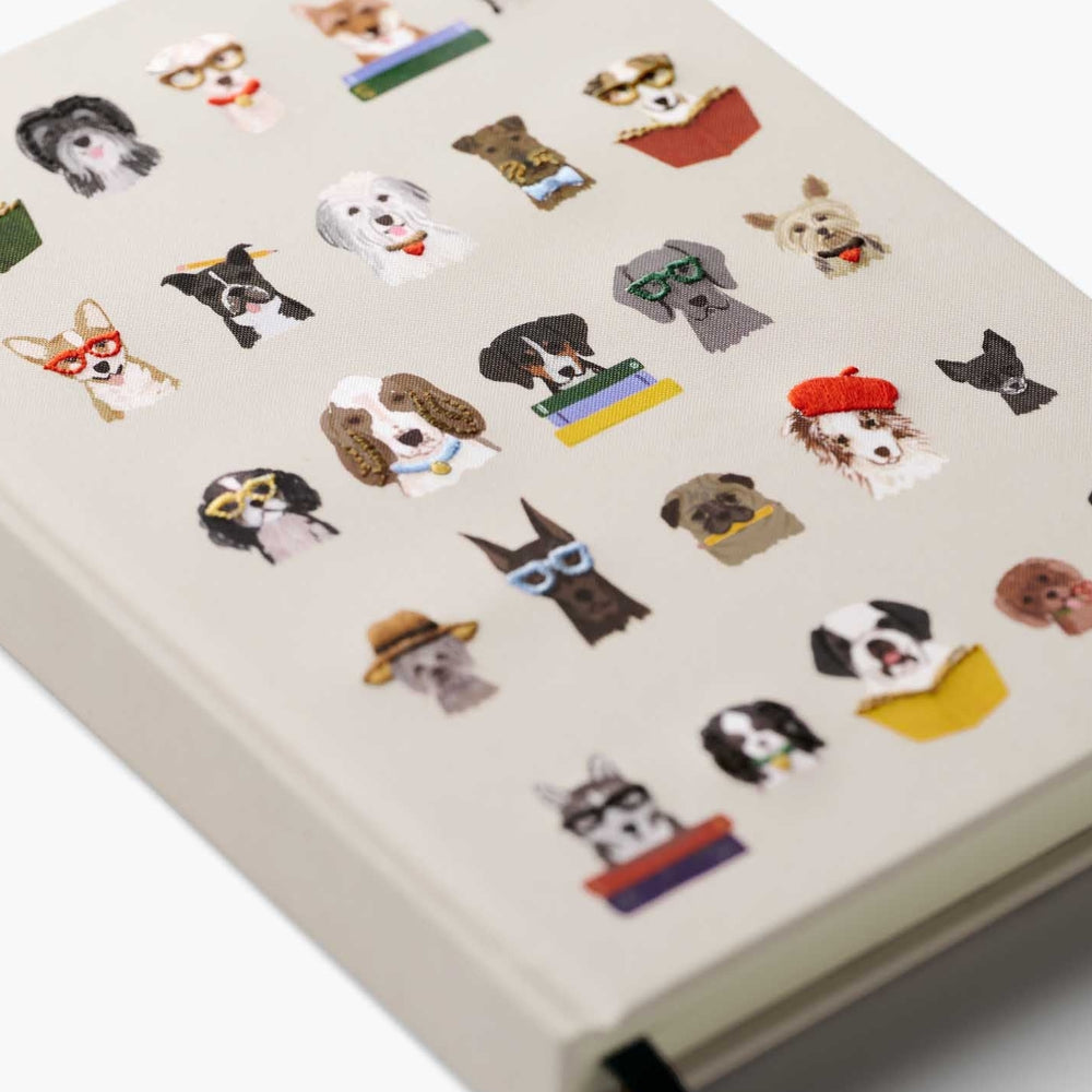 
                      
                        Embroidered Notebook - Studious Dogs
                      
                    
