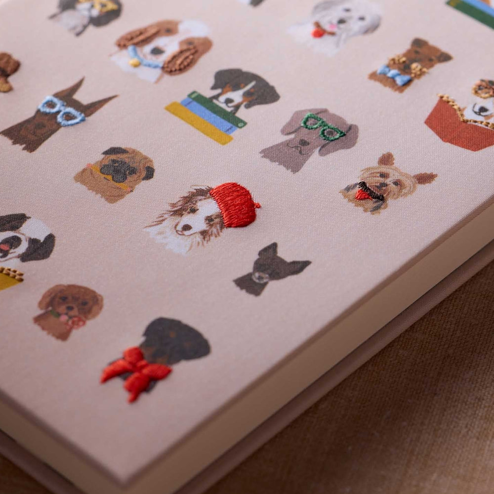 
                      
                        Embroidered Notebook - Studious Dogs
                      
                    