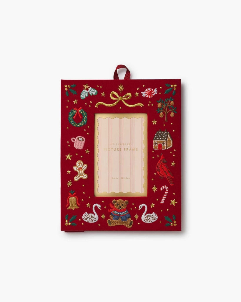 Embroidered Picture Frame - Beary Christmas [PRE ORDER]