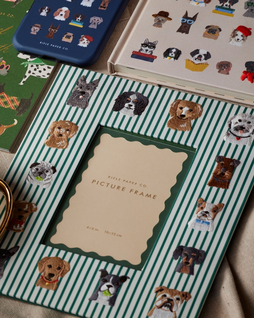 Embroidered Picture Frame - Dog Days [PRE ORDER]