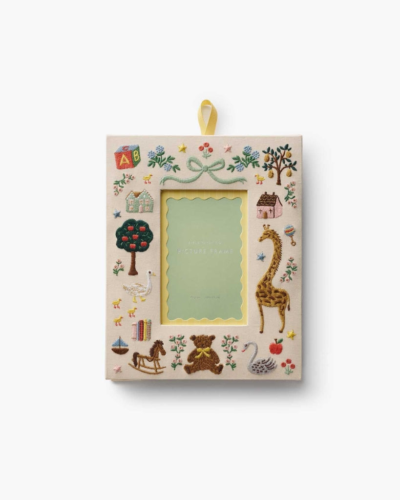 Embroidered Picture Frame - Storybook [PRE ORDER]