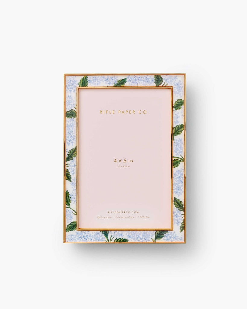 Enamel Picture Frame - Hydrangea [PRE ORDER]