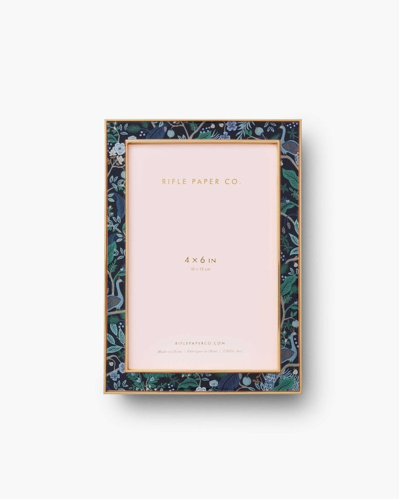 Enamel Picture Frame - Peacock [PRE ORDER]