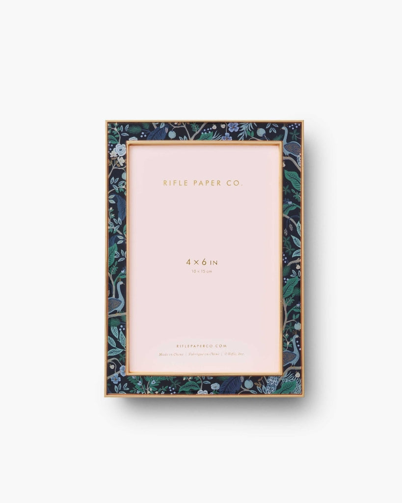 Enamel Picture Frame - Peacock [PRE ORDER]