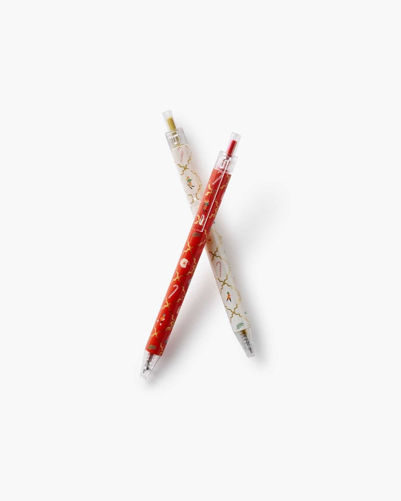 Gel Pen Set - Holiday Argyle [PRE ORDER]